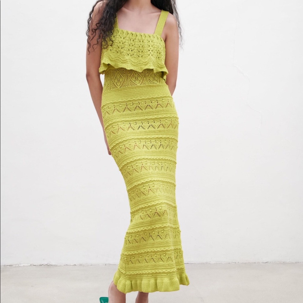 Brand new crochet dress